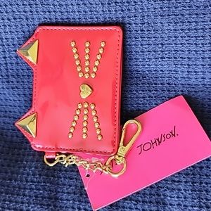 NWT‎ Betsey Johnson card wallet